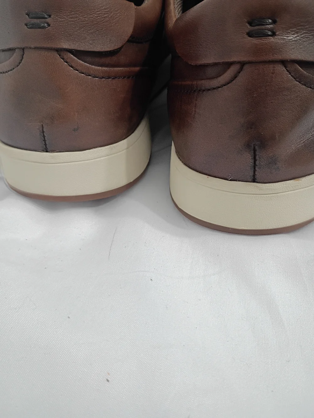 Cole Haan Sport Ox Men’s Brown Leather Casual Sneakers Size 11.5 M